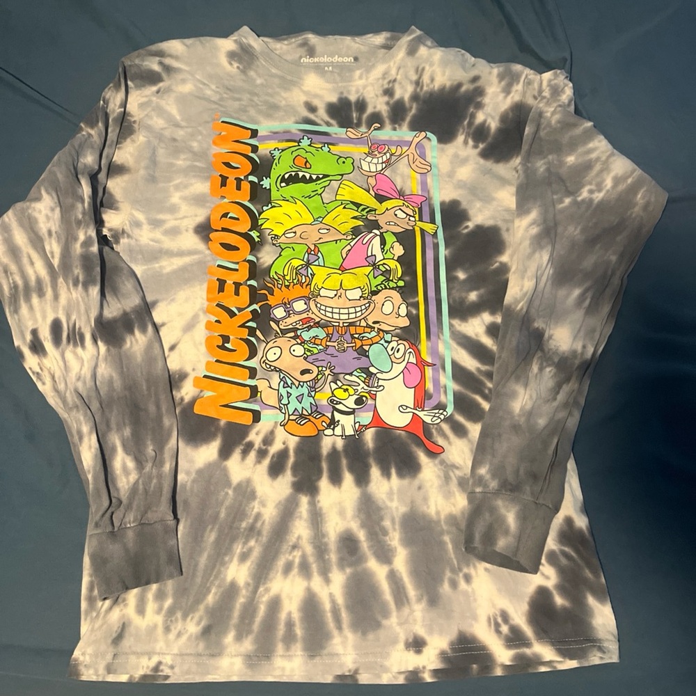 Ren& Stimpy, Rugrats Tie Dye Nickelodeon Long Sleeve